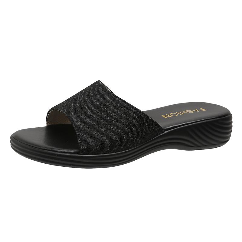 Fashion Women Slippers Summer 2024 New Platform Beach Slippers Trend Outdoor Fashion Casual Sandals Soft Slides Women Zapatos De Mujer