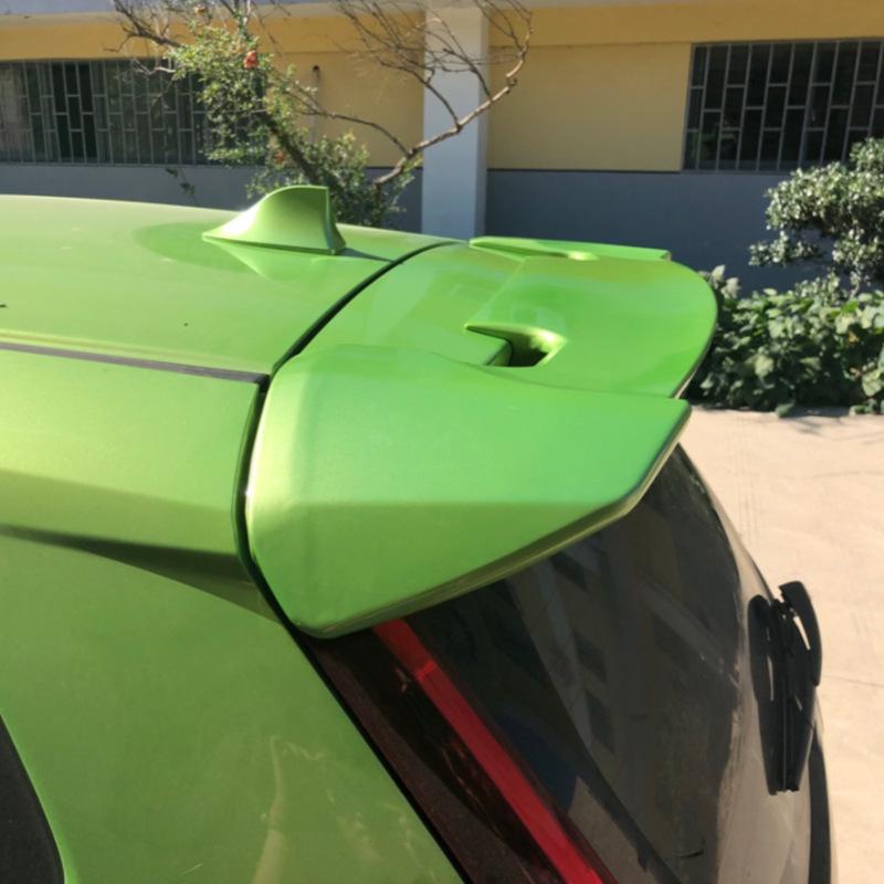 For Honda Fit 2014-2020 Rear Spoiler No-Drill RS Roof Spoiler with Light GK5