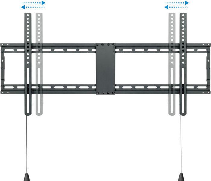 Support mural - tooq - lp4390f-b - écrans 43" à 90" - vesa 200x200 à 800x400 - 70 kg max