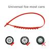 10X Car Anti-skid Snow Tyre Tire Chains Beef Tendon Wheel Nylon Chain Belt cckkM
