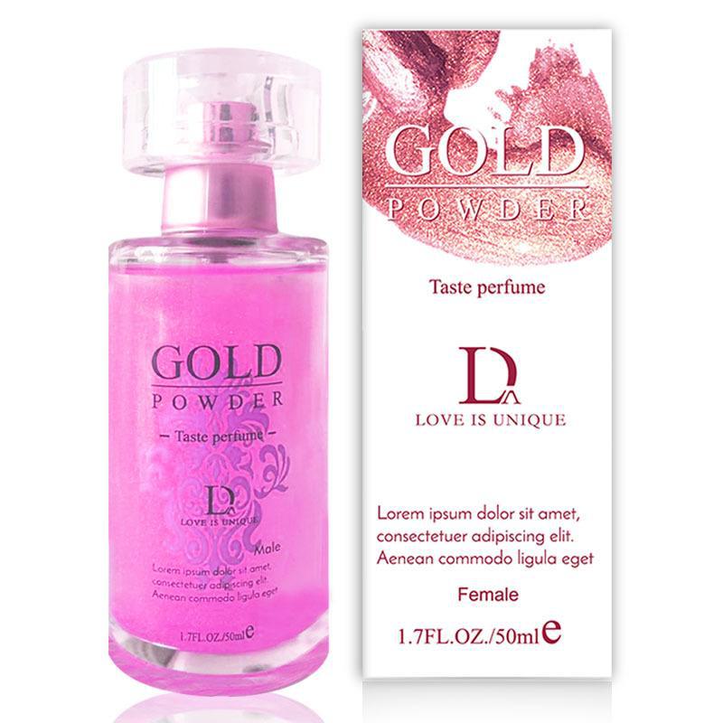Du Ai Gold Powder Flirting Perfume for Men/Women - Luo Meng, 50ml (144/Box)