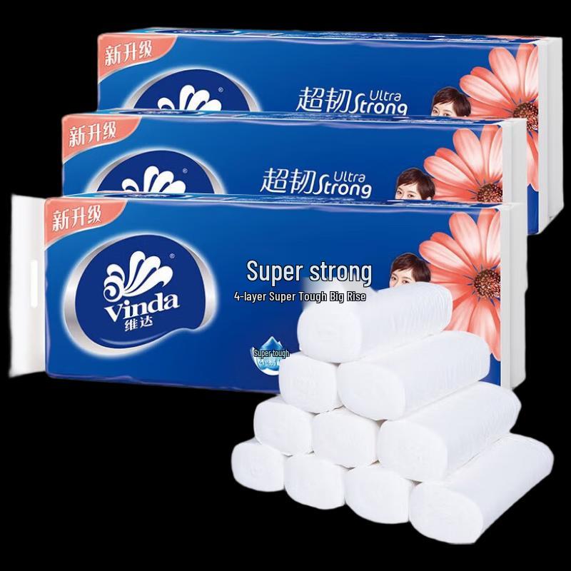 Vinda 4-Ply Coreless Toilet Paper