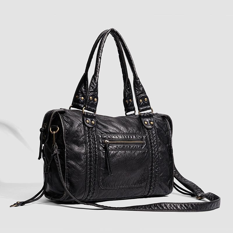 Borsa da Moto da Donna di Grande Capacità, Borsa a Spalla, Borsa Tote