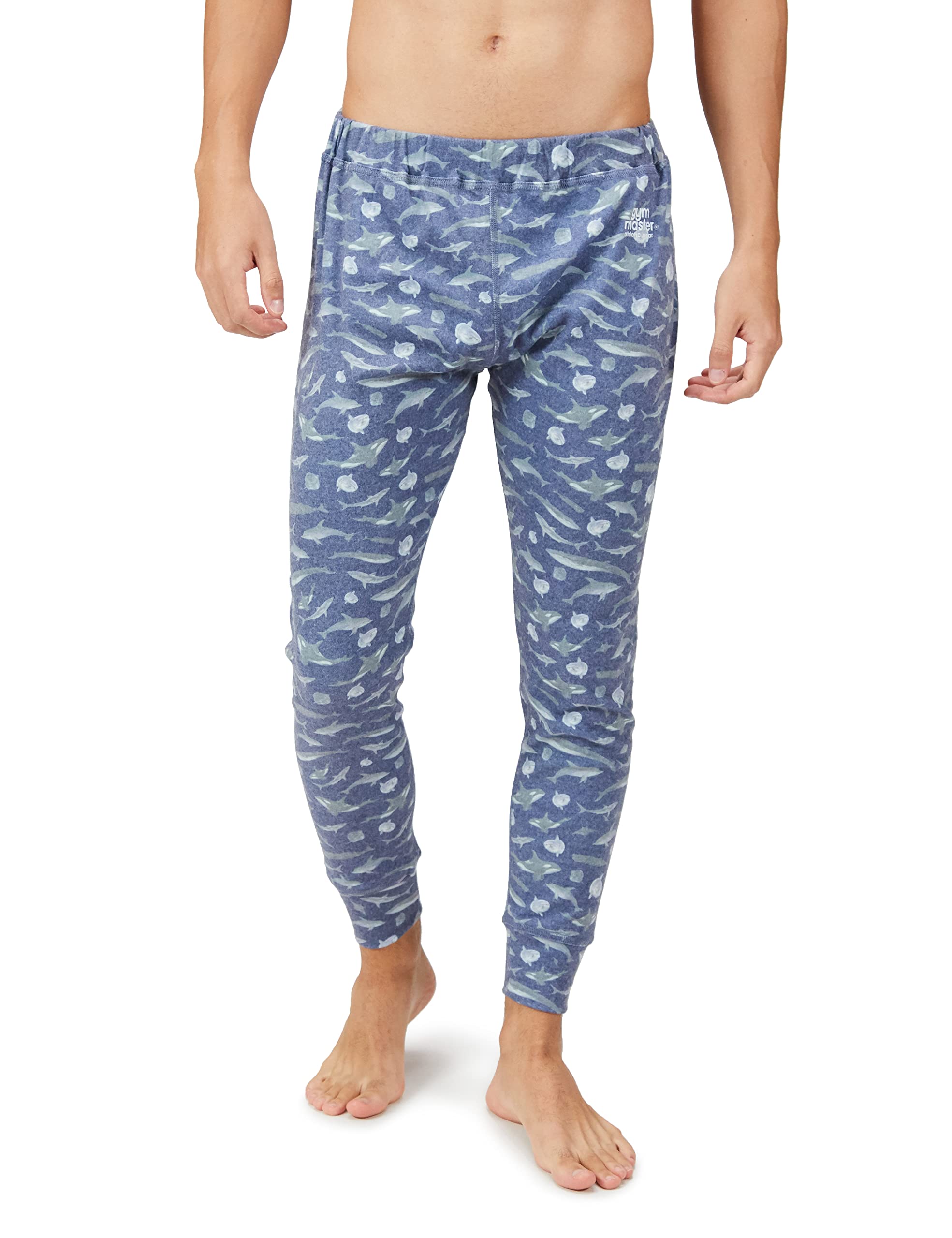 

Леггинсы средней длины Gym Master Happy Paint, темно-синие,