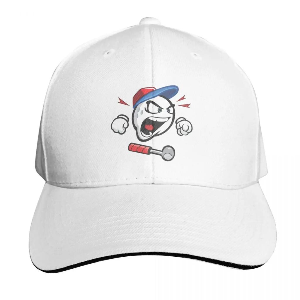 Angry Golfer Baseball Cap Big Size Hat tactical cap party Hat Boy Womens