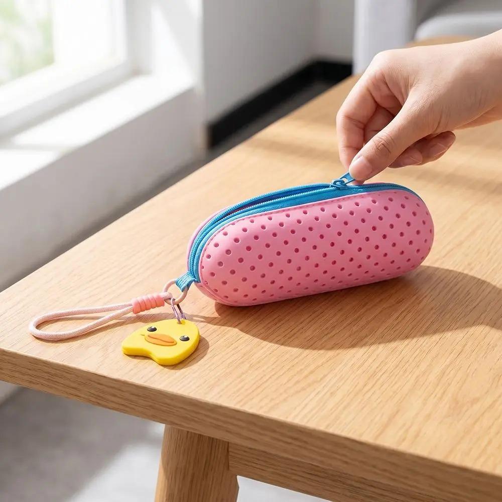 Hollow EVA Glasses Case Breathable Sunglasses Protector Swim Goggle Storage Box  Swimming Equipment