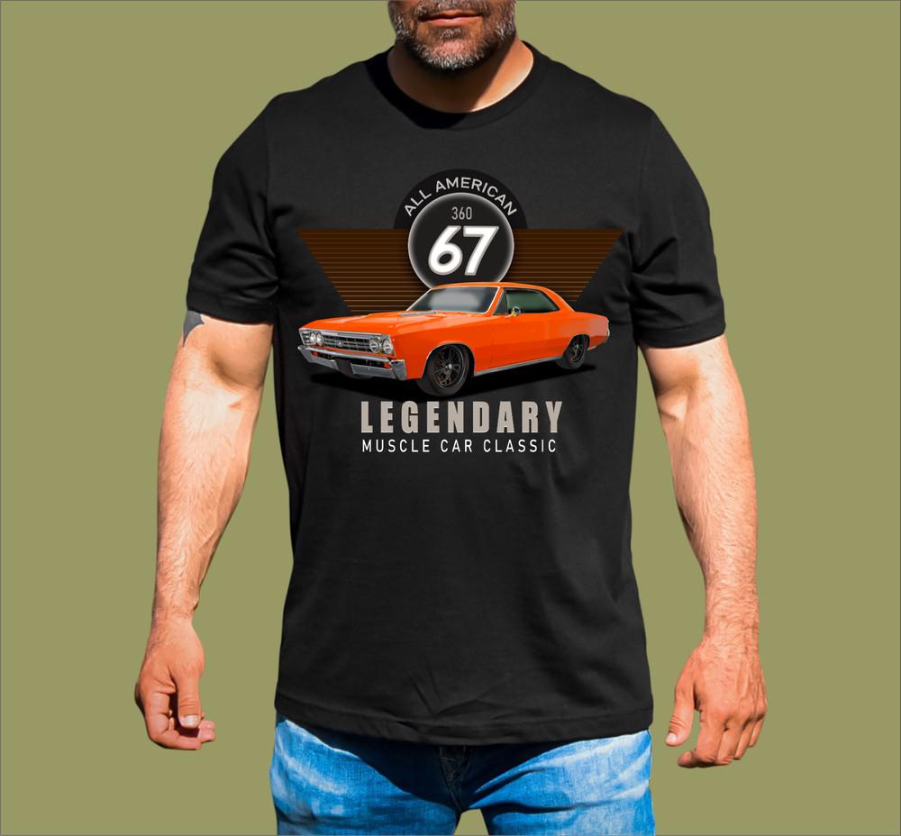 360 V8 AMERICAN MUSCLE CAR CHEVELLE T-SHIRT Unisex T-Shirt XXXL