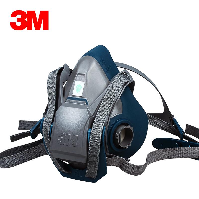 3M Quick Latch Silikon Halvmask med Filter och Patron