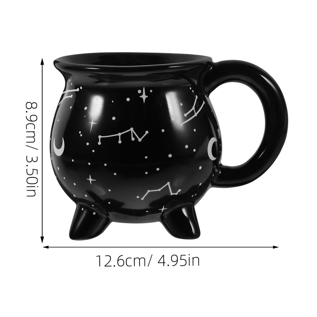 Halloween Cups for Drinks Cool Mug Coffee Mugs Adults Ceramic Cauldron Drinking