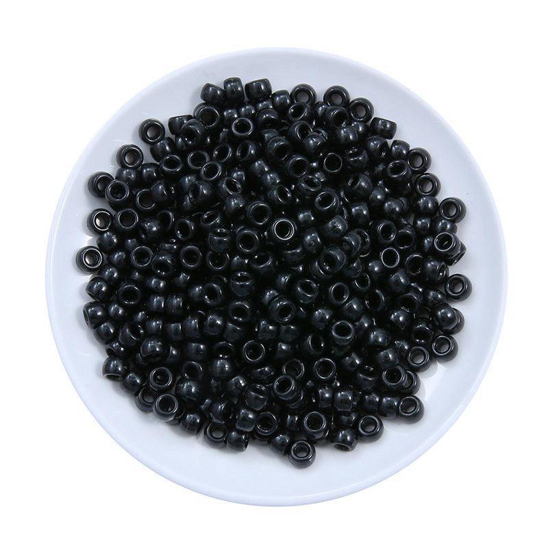 

Однотонные круглые акриловые бусины для самодельных украшений: Браслеты, серьги и аксессуары. 26g/package ~100 pieces