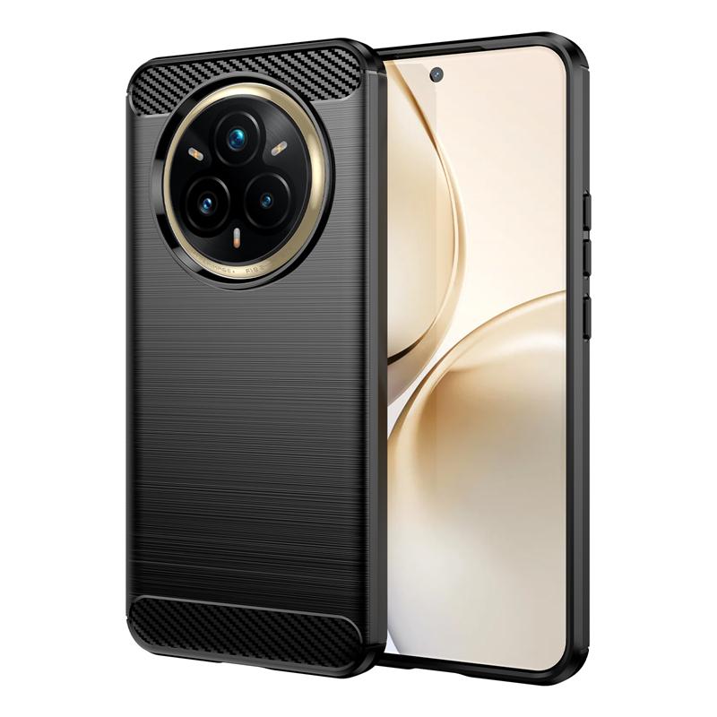 For Realme 14 Pro Plus Case Anti-knock Soft Silicone Carbon Fiber Back Cover Realme 14 Pro Plus Case For Realme 14 Pro Plus Case