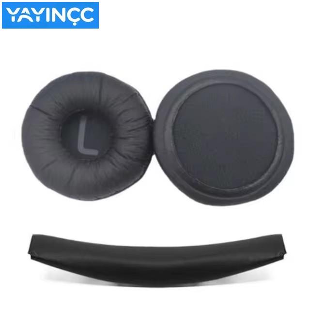 YAYINCC Replacement Breathable football net/ Original wrinkled skin Ear Pad for JBL Tune 600, T450, T450BT, T500BT, JR300BT