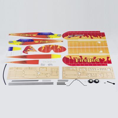 Dancing Wings Hobby E31 J3 FireBird 600mm Wingspan PP Foam Remote Control Airplane Fixed Wing