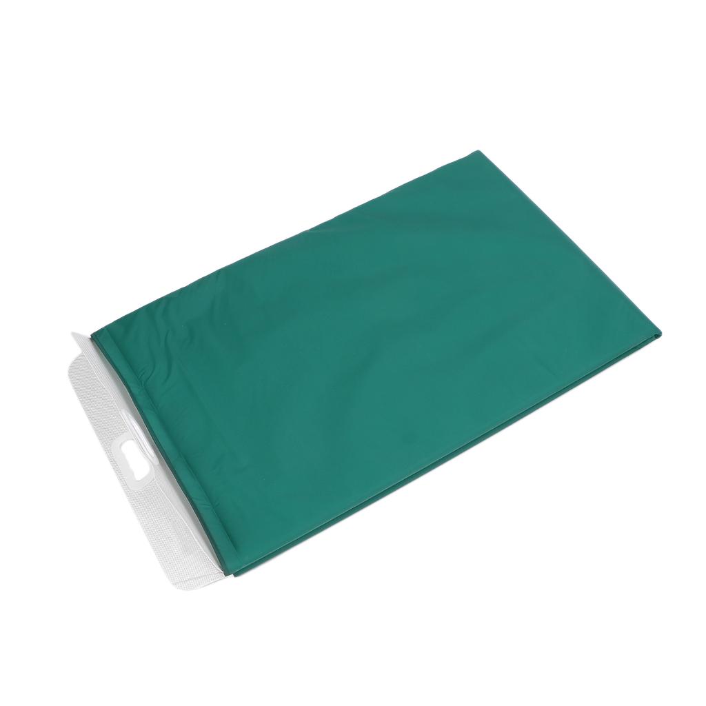 Patient Transfer Board Nylon Lightweight Foldable Transferring Board for Elderly Green