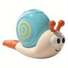 2pcs Cute Snail whistle with Expressive Eyes Musical Learning Instrument for Toddlers, Fine Motor Skills Language Development, Safe Non Toxic Blowing