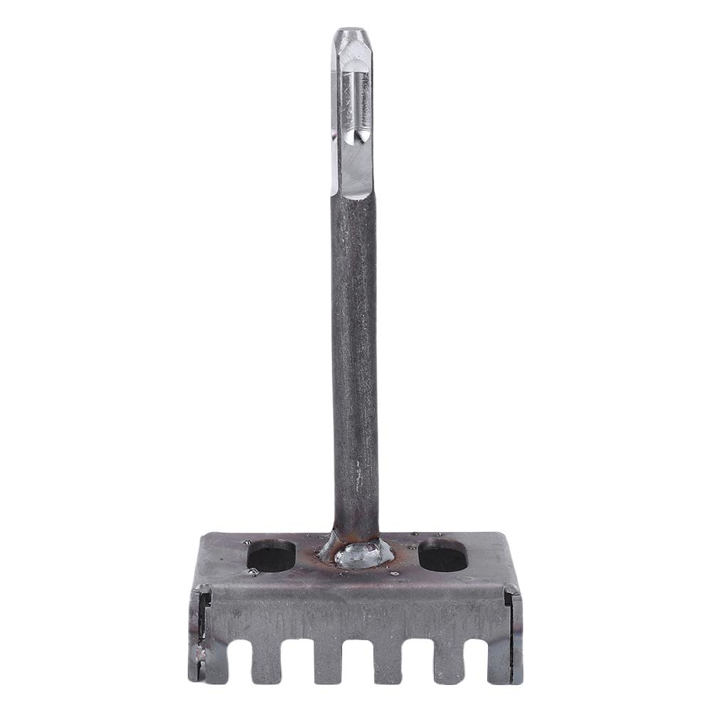 86-Type Rectangle Slot Cutout Saw Wear Resist Electrical Box Hole Punch Tool Reusable Square Hole Punch for Rotary Hammer Brick