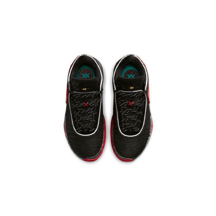 New Nike LeBron 20 Black University Red GS DQ8651-001