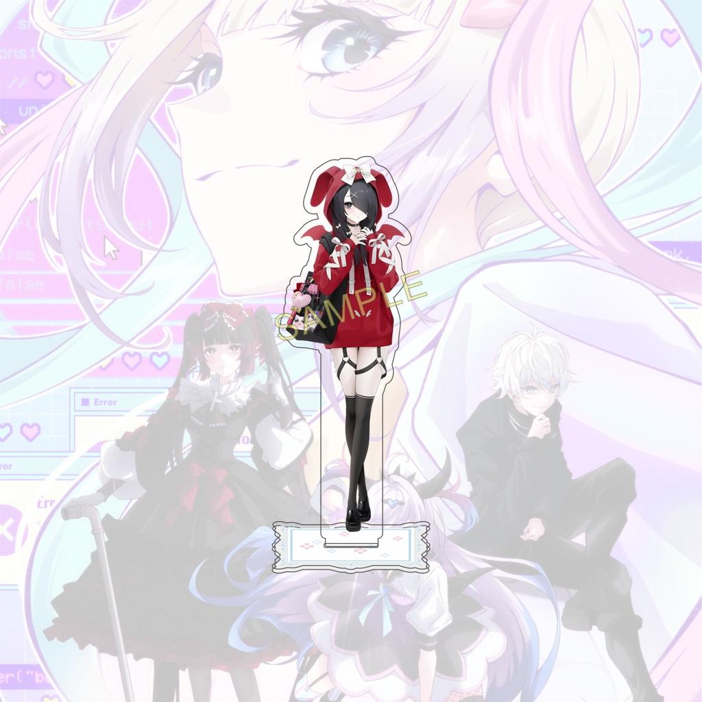 Anime NEEDY GIRL OVERDOSE 15 cm Acrylic Standing Figure Model Desktop Decoration Fan Collection Gift Keychain