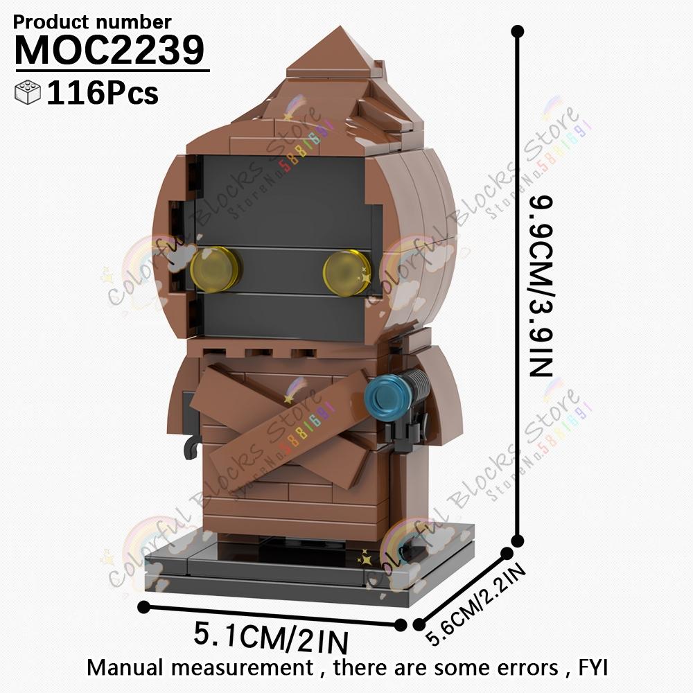 Sci-Fi Movie Series Character Building Blocks Creative Interstellar Soldier Action Figure Model DIY Assembly Brick Toys For Kids