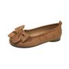 Fashion 2025 Bow Flats Women Shallow Shoes Designer Suede Elegant Shoes Autumn New Trends Fad Casual Sneaker Walking Zapatillas De Mujer
