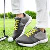 Wasserdichte Golfschuhe für Herren, Wanderschuhe, Trainingsschuhe, Sportschuhe ohne Spikes, rutschfest, für den Außenbereich, sportlicher Golf-Caddy, Größe 39–48