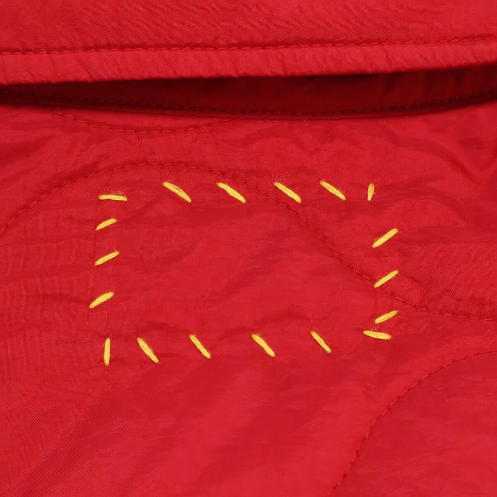 R.H VINTAGE Red quilted short jacket Jacket XS RedUsed