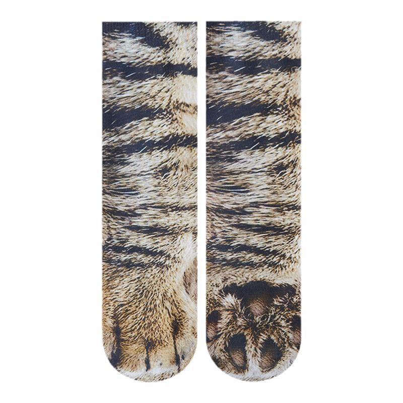 3D Animal Print Funny Socks for Kids and Parents