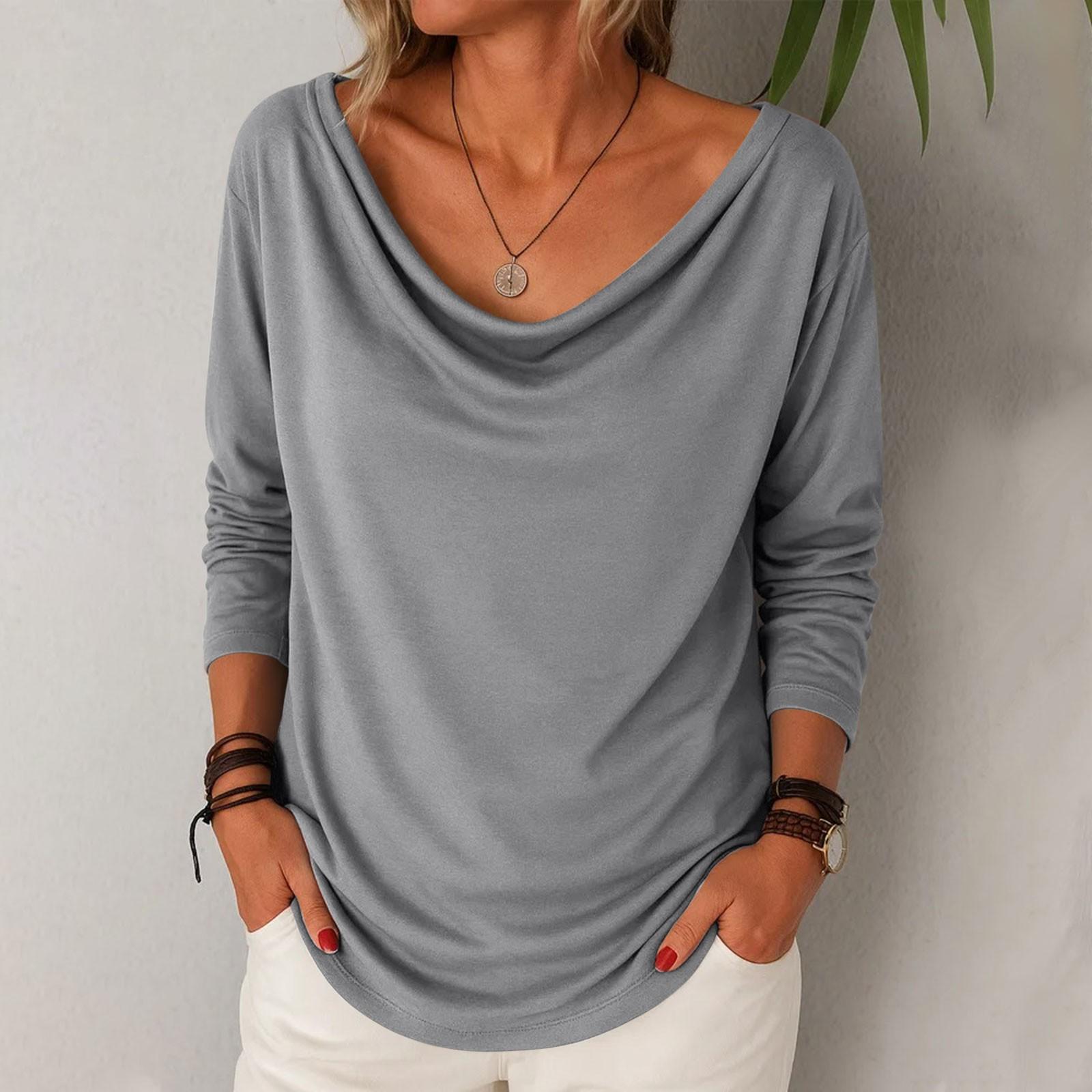 

Женские рубашки с длинным рукавом, туники, футболки оверсайз, свободного кроя, осенние модные топы, одежда XXL