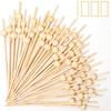 1000 Pieces Cocktail Picks Fancy Toothpicks for Appetizers 4.7 Inch Bamboo Cocktail Sticks Appetizer Skewers for Drinks, Fruit, Charcuterie, Wedding