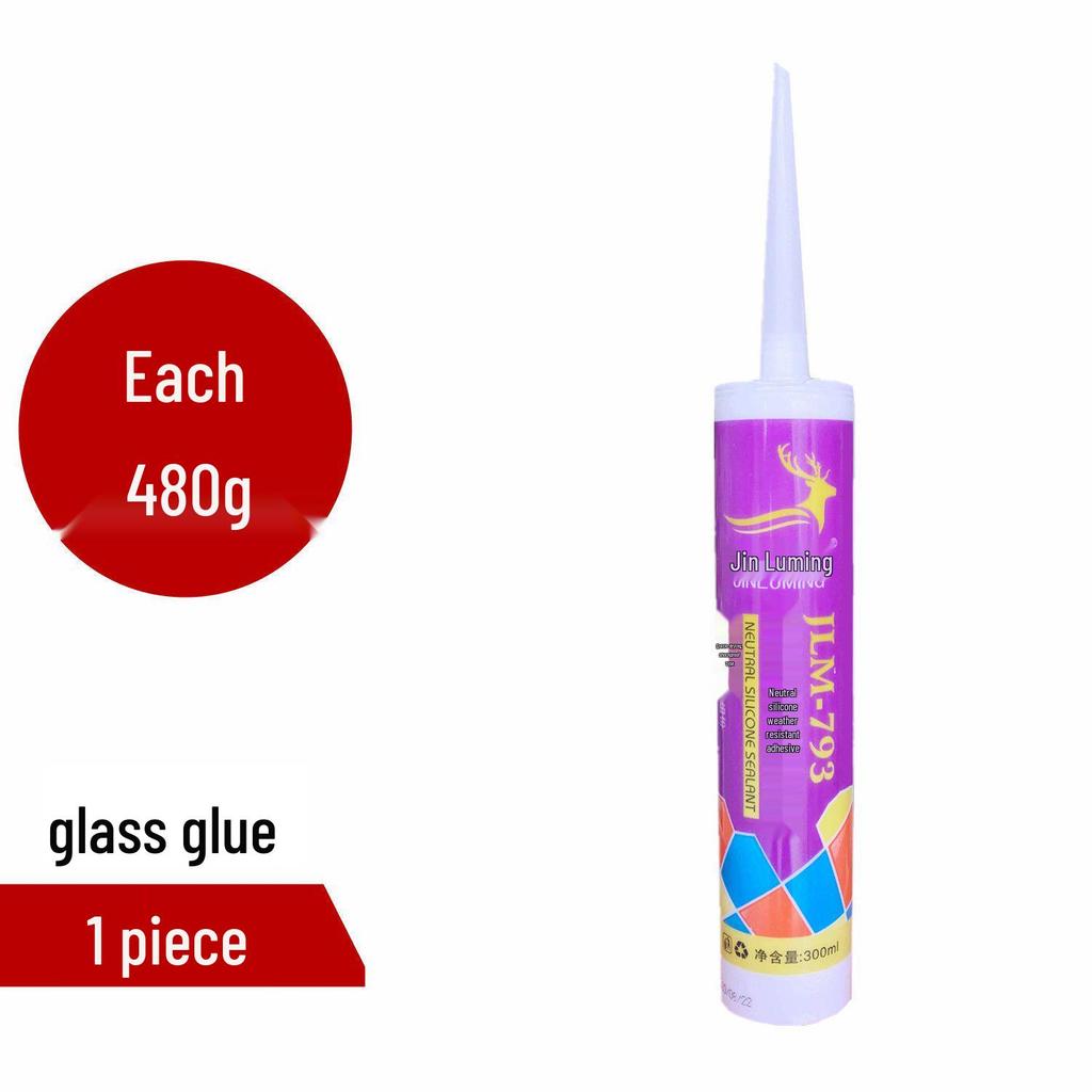 Universal Silicone Sealant Applicator: Heavy-Duty, Labor-Saving Glass & Caulking Gun for Household and Professional Use