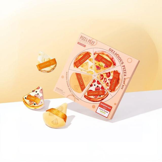 Stapi - Set of 5: Pizza Triangle Powder Puff