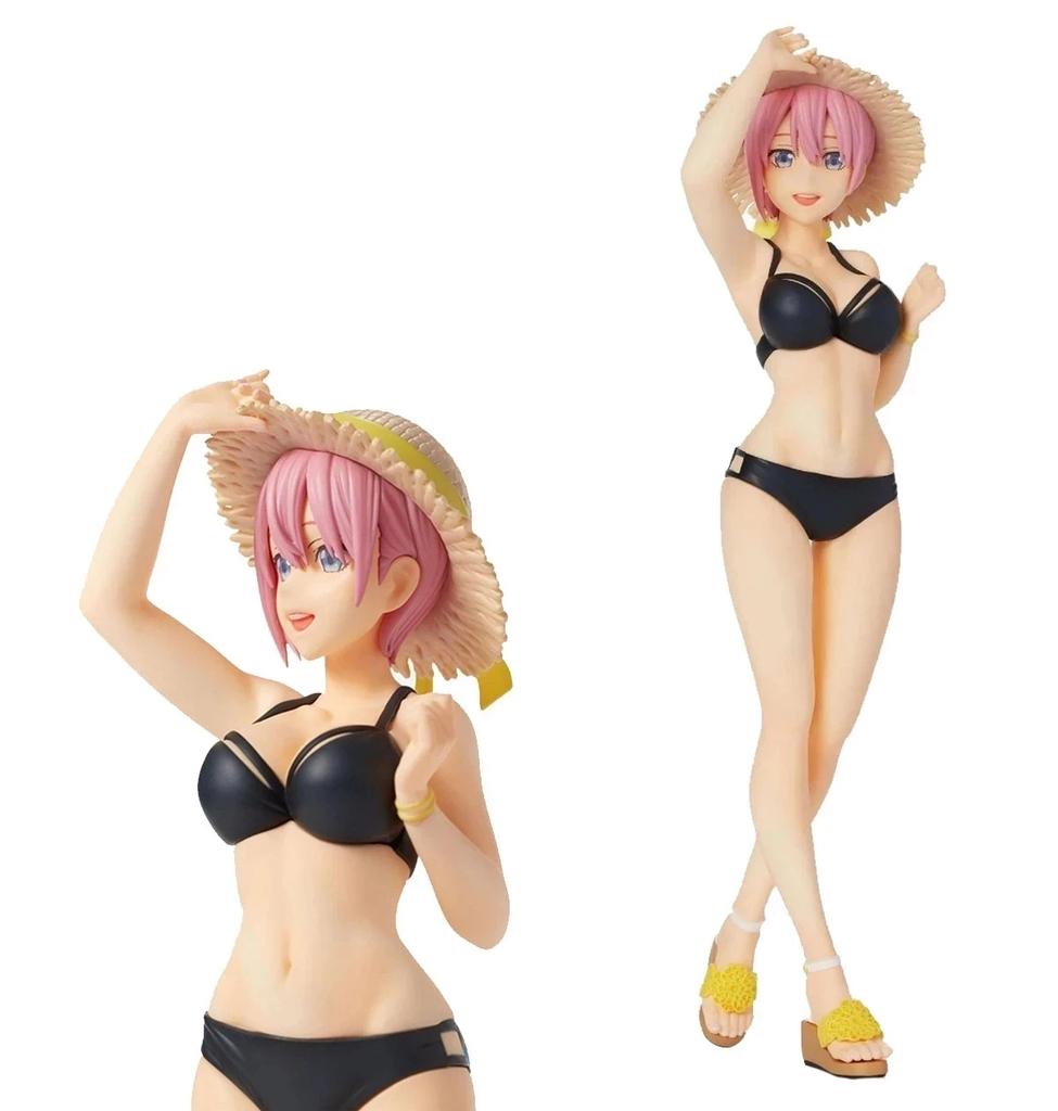 20CM Anime The Quintessential Quintuplets Figur Sexy Badeanzug Stehend Nakano Nakano Miku Modell Statische Spielzeugsammlung Puppe