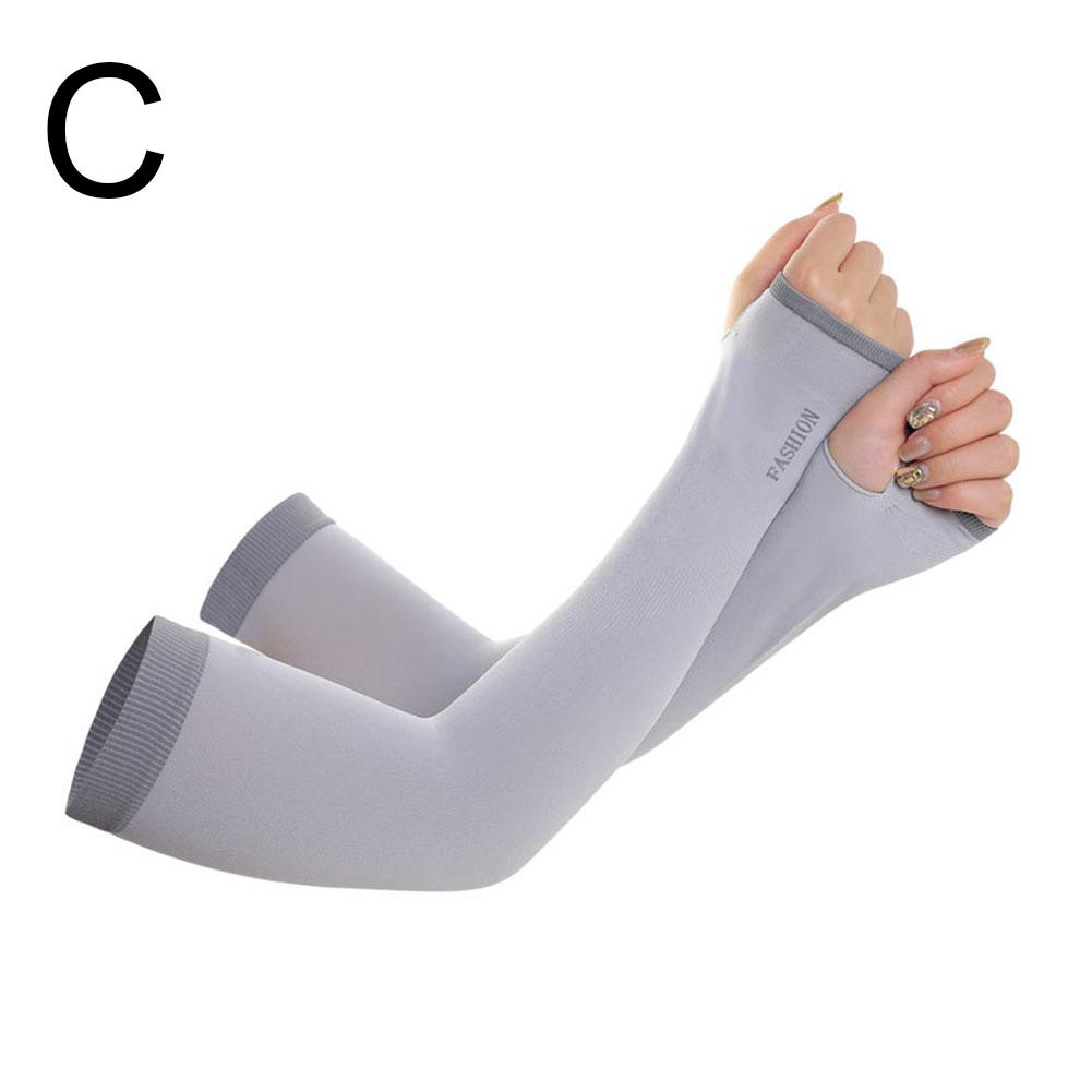 Ice Cooling Sports Arm Sleeves Cycling Running Basketball Arm Warmers Summer UV Protection Volleyball Bicycle Cuffs Men Women