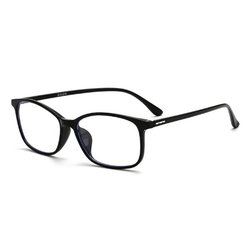 Ultralight TR90 Frame Prescription Eyeglasses Men Women Unisex Retro Square Myopic Optical Eye glasses -0.5 -1.0 -2.0 To -6.0