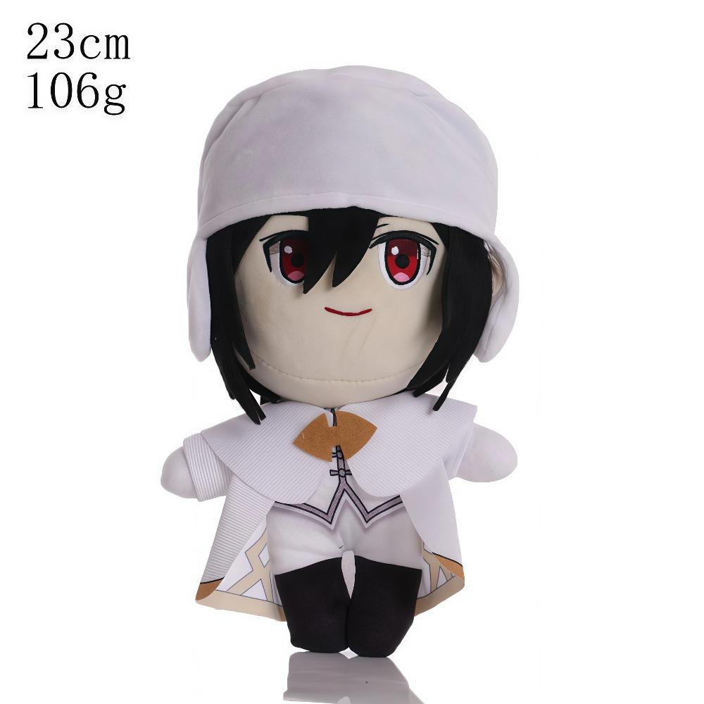 15-25cm Demon Slayer Cartoon Plush Toys Ghost Slayer Keychain Kamado Tanjirou Kamado Nezuko Kochou Figure Stuffed Doll Child Gif