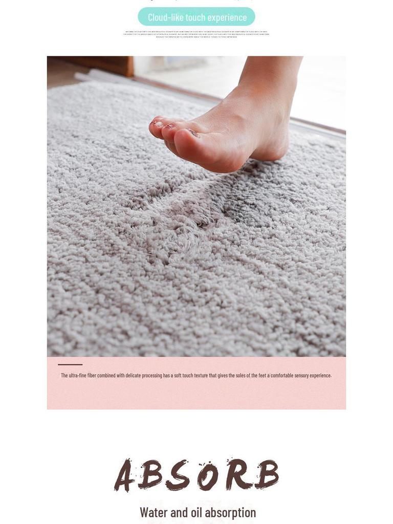 Εξαιρετικά Μαλακό Ζεστό Αντιολισθητικό Απορροφητικό Πατάκι Δαπέδου Μπάνιου