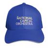 National Capital Orchestra Nco 2023 Logo Plain Baseball Cap Quick Dry Performance Cotton Twill Breathable Contrast Two Tone Brim