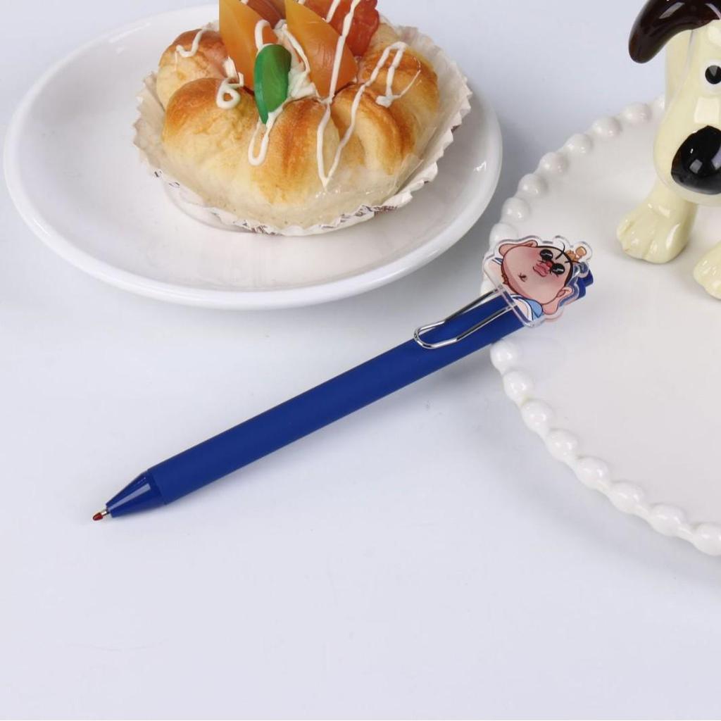 Nezha 2: Demon Child's Uproar Quick-Dry Gel Pen, 0.5mm Black Ink, National Tide Animation Style.