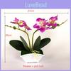 Butterfly Orchid Artificial Plant With Silk Fabric Leaves For Home Decor And Gift Giving