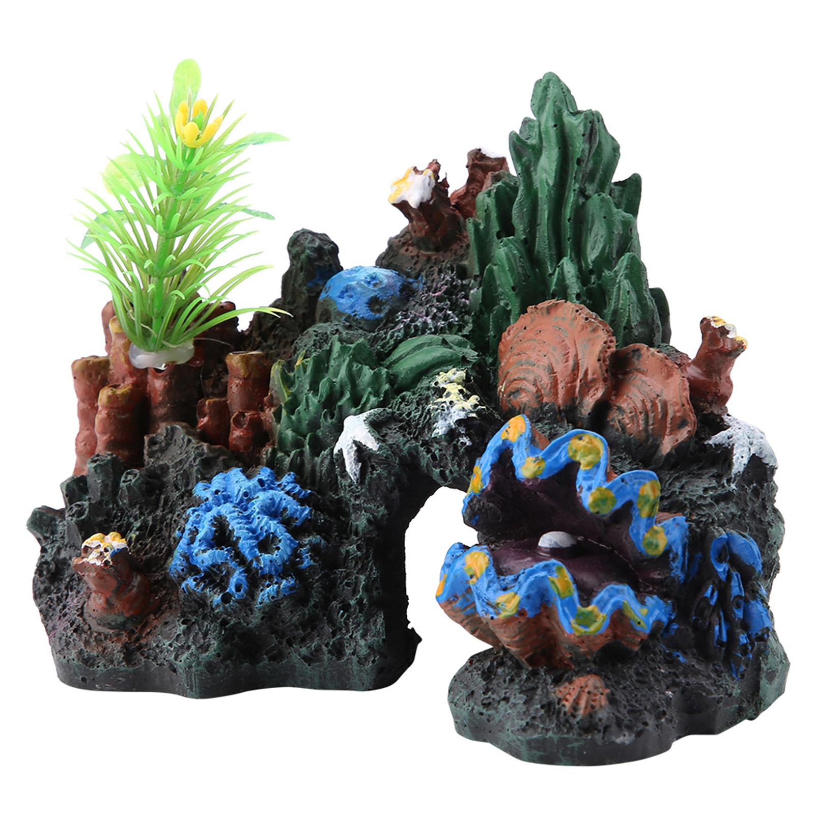 

Colorful Artificial Resin Coral Cave Decor for Marine Fish Tank Aquarium Ornament