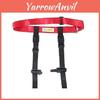 Harnais de Sécurité Portable pour Enfants Siège Auto Voyage Avion Bébé Bambin Ceinture de Sécurité Xh20221015 Ajustement Universel Noir Rouge Combo