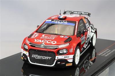 Ixo C3 Rally 2 2024 Monte Carlo Rally Dunand 1/43 Citroën #20 Y. Rossel/A.
