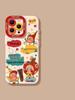 Cartoon Character Silicone Case for Apple iPhone 12 Mini, 13 Pro Max & 16 Plus