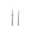 Wave Hobby Tool Series HG Special Shape Diamond File, Oval/Bent Tip, Plastic Model Tool, HT-682, Grip: Red