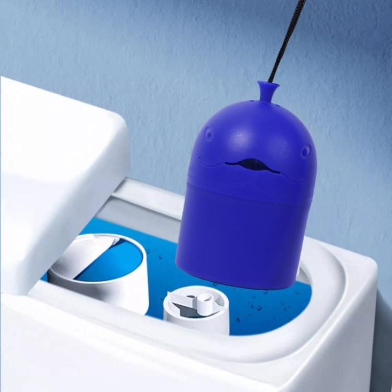 Automatischer Toilettenreiniger "Toilette Wal" Tragbares Flaschendesign Umweltfreundlich für das Familienbadezimmer Toilettenreinigung