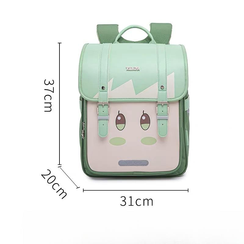 

Рюкзак для мальчиков и девочек, учеников начальной школы, наплечная сумка для снижения нагрузки и защиты позвоночника, противоударный, большой вместимости