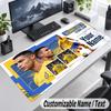 Cristiano Ronaldo Personalized Large Mouse Pad Custom Name Text Extended Desk Mat Gaming Mousepad