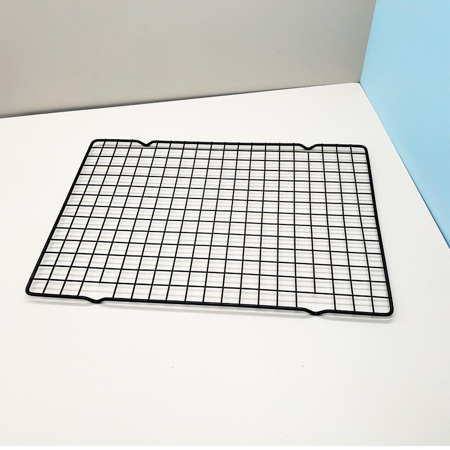 Набор для выпечки FCM: Формы для шифонового бисквита, серебристая прямоугольная решетка для охлаждения и сетка для гриля BBQ.