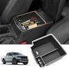 For Ford Ranger   -2025 Center Console Organizer Tray Armrest Storage Box Layered Storage Box Interior Accessories