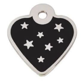 Plaque Petscribe Passion, Coeur Petit Rose